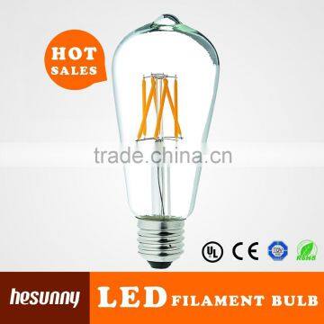 LED decorative lamp ce approval 8w filament led bulb