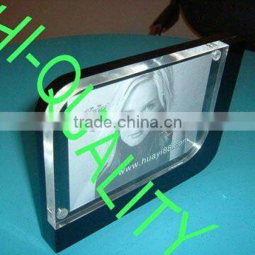 acrylic magnet photo frame