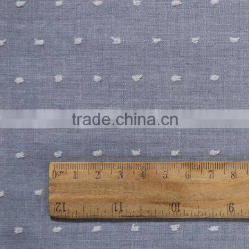 Cotton Poly Swiss Dot Fabric Jacquard Fabric for Dresses Polyester Cotton Blend Fabric Quality Choice photo-3