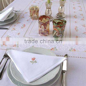 handmade embroidery table cloth