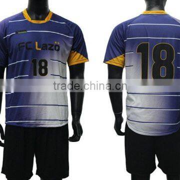 dark blue new football shirt thai quality football team man shirts cheap price