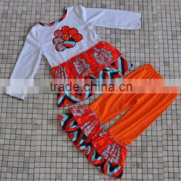 2016 Fashion Fall Winter Baby Girls Clothing Turkey Thanksgiving Children Boutique Outfits photo-3