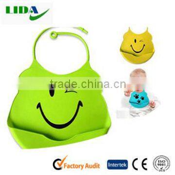 Custom Best Waterproof Silicon Baby Bib BOB100 photo-5