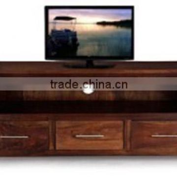 Wooden TV Unit 3 Drawer