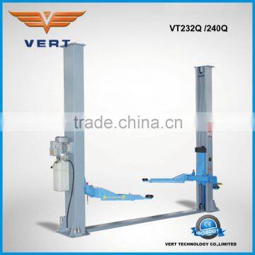 CE certificated Two cylinder hydraulic two post car lift VT-240Q