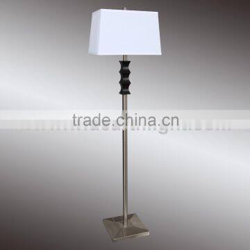 UL CUL Listed Factory Brushed Nickel Bedroom Supplier Customize Hotel Floor Lamp Light F20073