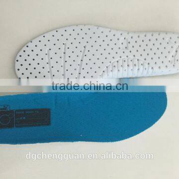 breathable and shock absorption eva sole removable eva insole with thermal transfer printing logo