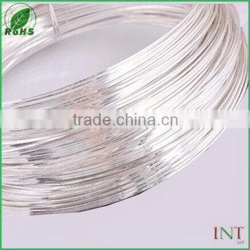 test report available High purity AWG16 silver wire 99.99%