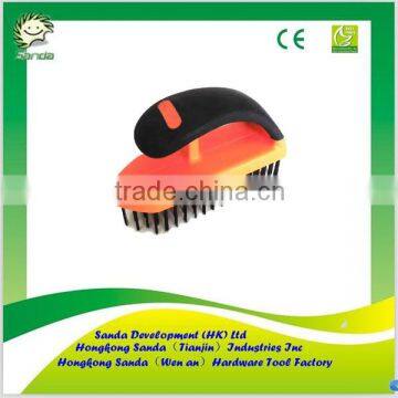 hot sales soft grip scrub brush