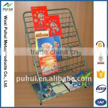 various types magazine display wire rack