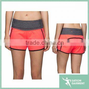 custom design elastic inside rope pocket blank sportswear womens gym shorts manufacturers looking for distributors crossfit shor                        
                                                Quality Choice