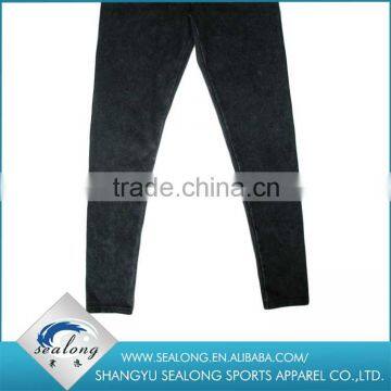 China wholesale women sexy LADIES WINTER DENIM LEGGING