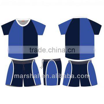 Sublimation kids soccer jersey fashion Custom soccer uniform sets