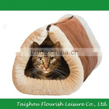 XinYou New Pet Bed 2 in 1 Tube Cat Mat and Bed, Pet Accessories Cute Cat Bed