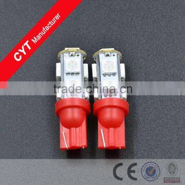 T10 5050 9SMD LED Red Car Clearance Light/Marker Light