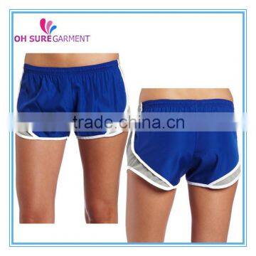 100% Polyester Gym Short, Running Short for Women