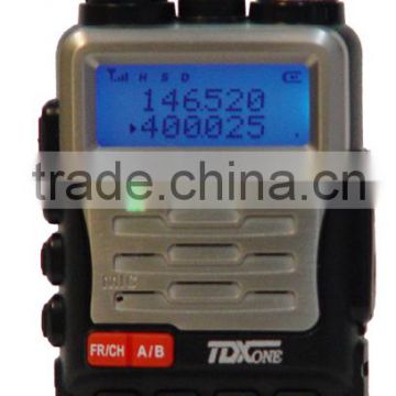 NEW TDXone TD-Q8 VHF/UHF Dual Band walkie talkie,two-way radio