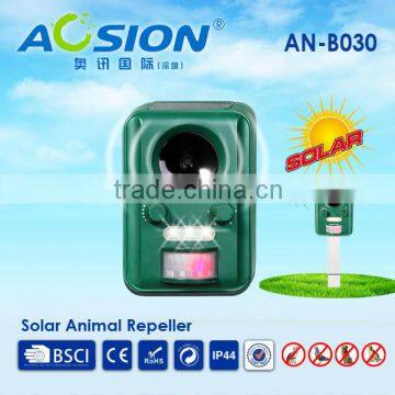 Aosion Muti-purpose solar outdoor ultrasonic cat dog bird control