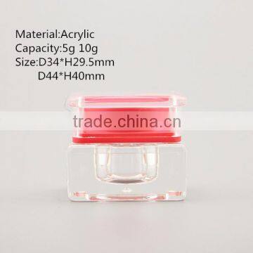 10g clear nail gel color bottle