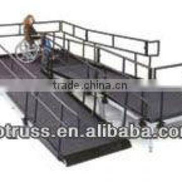 Aluminum Working Stage With Line Array