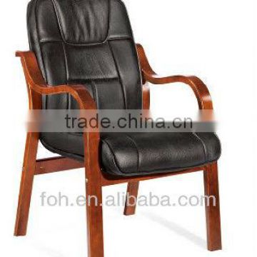 Chinese factory price wood and PU leather executive chair(FOHF-56#)