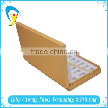 Custom Gold Card Paper Wooden Packaging Boxes