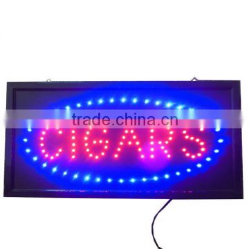 Animated LED CIGARS Sign light neon store Shop Display