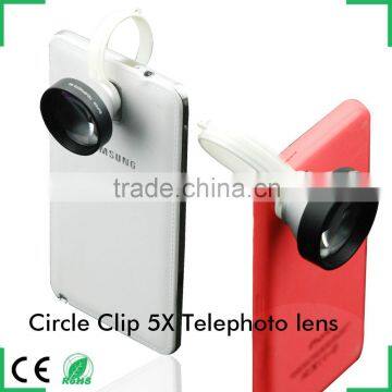 5x zoom universal telephoto lens for iphone ipad samsung galaxy s6 s5 s4 htc one m7 m8 m9 other mobile phone