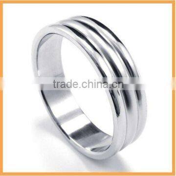simple design 316 stainless steel antique ring settings without stones