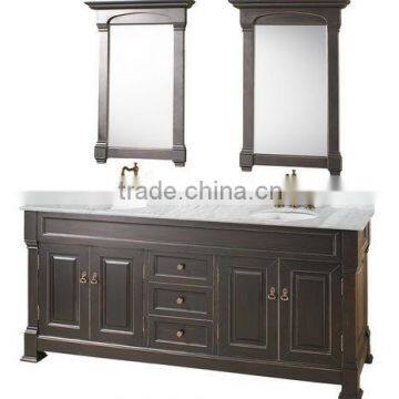 Antique solid wood bathroom cabinet TT-068