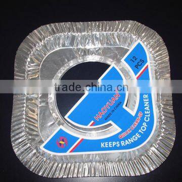 gas cooker cushion aluminium foil for kitchen cleaning