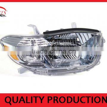 car head lamp used for toyota highlander 2010 head lamp