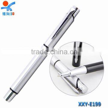 cheap custom promotion pen high quality silver roller pen