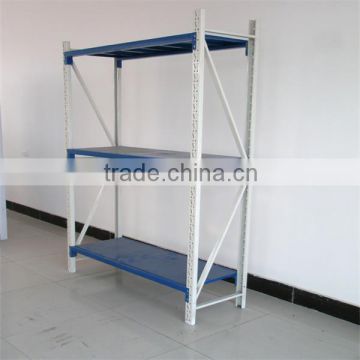 Powder coating Slotted angle storage iron shelf shelving system with hole