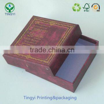 high quality custom rigid cardboard box