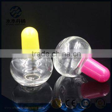 10ml Round Fancy Clear Glass Nai Polish Bottle Supplier's Choice photo-3