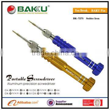 BAKU 5 tips in 1 magnetic Screwdriver set for laptop BK 7275 new product