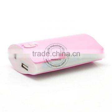 Free Sample Bulk Cheap LED Mobile Battery Charger Portable Power Bank 6000mah With SUmsung Battery