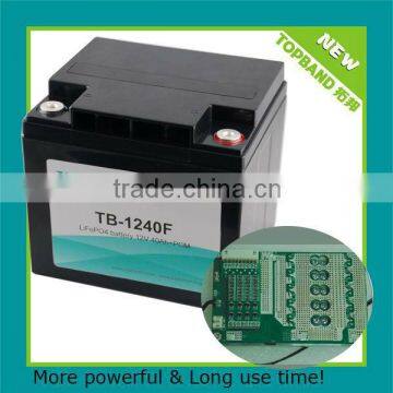 ex works price 12.8V 40ah lifepo4 battery for energy storage