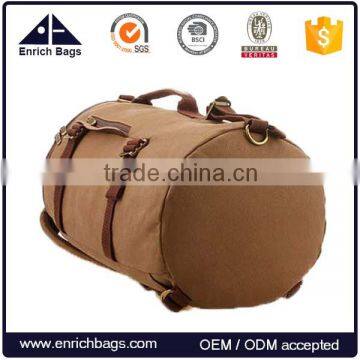 Multifunctional Round Sports Duffle Gym Bags Backpack photo-2