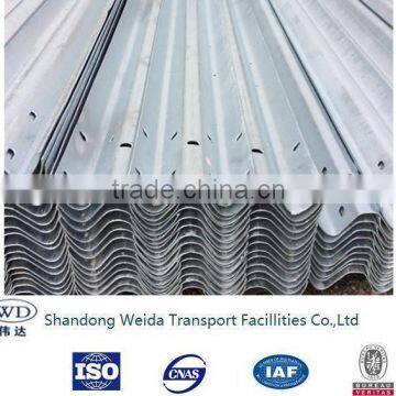 4320mm Anti Corrosion Layer Galvanized Metal Q235 Guardrail