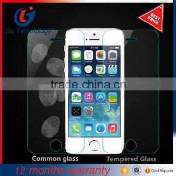 professional supplier 0.33mm curved color tempered glass screen protector for iphone 5