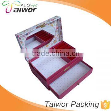 Fancy Custom Decorative Paper Box Wholesale Fashion Multilayer Jewelry Box