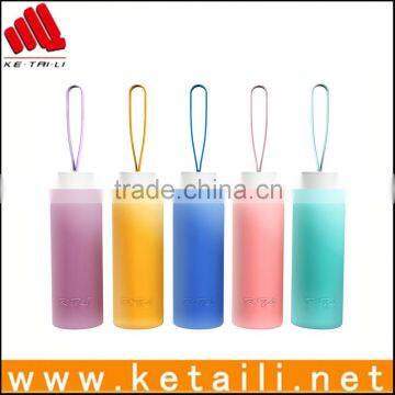 New design promotional silicon sleeve for glass bottle made in Shenzhen