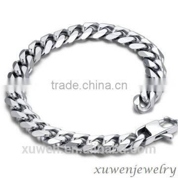 curb faceted stainless steel major stainless magnetic bracelets