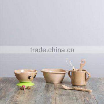 Home use organic material dinnerware sets