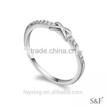 16458 European fashion 18k gold ring