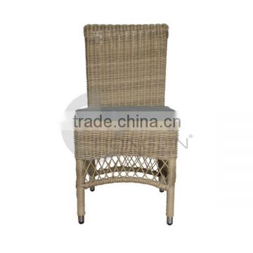 Waterproof Rattan Armless Garden Chairs with Cushions