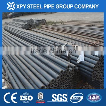 ASTM A53 Gr.B seamless steel pipe with black varnished