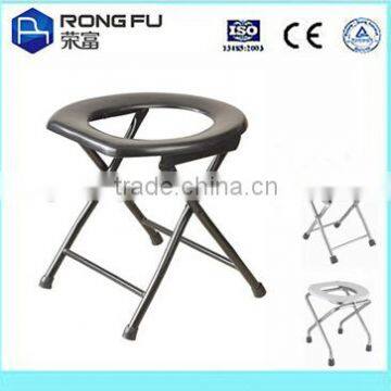 folding commode toilet chair with bedpen